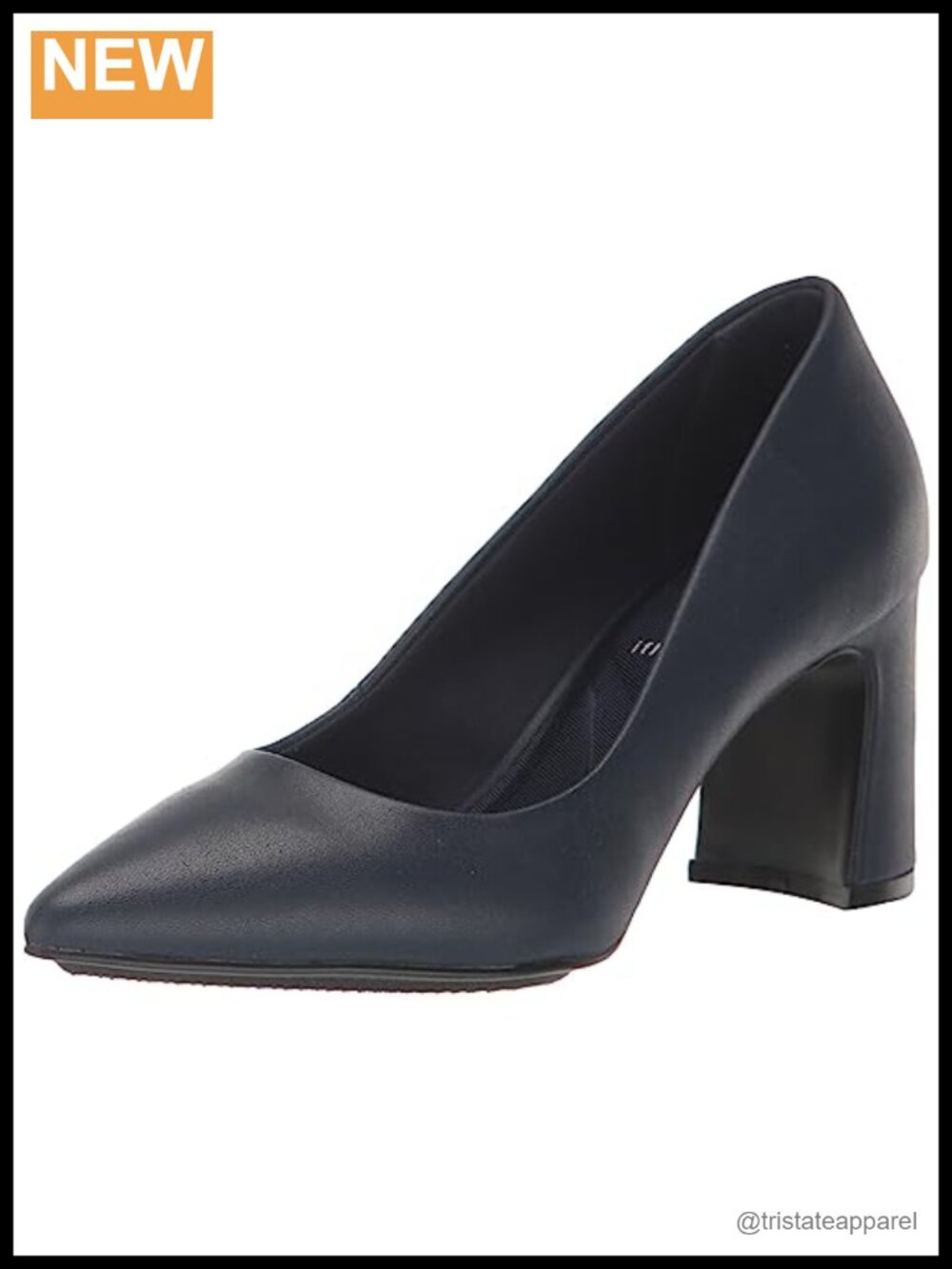 Anne Klein Banks Women's Block Heel Pump with Cushioned Insole